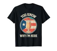 Coquito You Know Why I'm Here Puerto Rican Flag Christmas T-Shirt