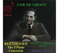 Cor de Groot plays Beethoven 5 Piano Concertos
