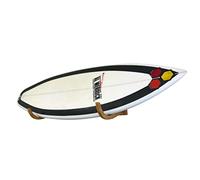COR Surf Bamboo Surfboard Wall Mount | The Original Single Surf Rack (Brown)