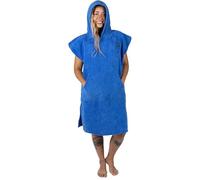 COR Surf Changing Towel Poncho for Adults - Soft and Quick Dry Microfibre Swimming Robe, Hooded Towel with Pockets, Lightweight and Fade-Resistant, Medium Blue, M