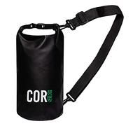 COR Surf Floating Waterproof Dry Bag Roll Top Sack Keeps Gear Dry for Kayaking, Rafting, Boating, Swimming, Camping, Hiking, Beach, Fishing (Black, 5L)