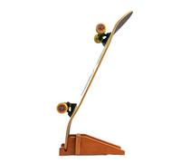 COR Surf Skateboard Floor Stand | Premium Bamboo Skateboard Display Holder | No More Tripping Over Boards