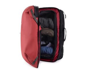 COR Surf Travel Backpack - Flight Approved Carry On Backpack, Water-Resistant Zippers, Secret Pockets, and Ergonomic Shoulder Straps, Travel Laptop Backpack - The Island Hopper, 28L, Lava Red