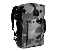 COR Surf Waterproof Backpack - Roll Top Dry bag Rucksack with Padded Laptop Sleeve, Welded Seams and Ergonomic Shoulder Pads, Ideal for Boating, Hiking, Kayaking, Commuting (40L, Camo)