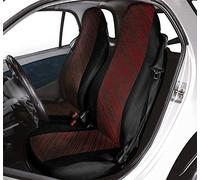 CORA 000129168 Smart Fortwo Custom Front Seat Covers, Diago Red