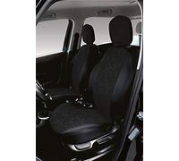 CORA 000129380 Custom Front Seat Covers Fiat 500X-500L Mosaic Black