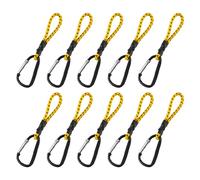 Corabinator Cord - 10pcs Heavy Duty Elastic Rope Hooks - Buñgee Straps | Outdoor Camping Tent Rope Fixing | Multipurpose Carabinator Straps for