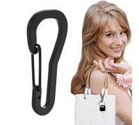 Corabiner Clip Hook - Locking Hook Catabiner, Heavy Duty Keychain Clip | Rust Proof Metal Carabiner for Fishing, Climbing, Travel and Outdoor Activities, ganc