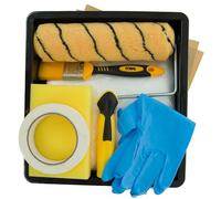 Coral 10305 Max Coat Complete Decorating Project Box with Paint Roller Brush and How to Guide 11 Piece Pack Set