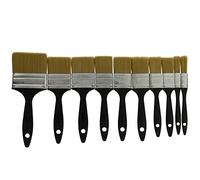 Coral 31129 Value Synthetic Paint Brushes 10Pk for Walls Ceilings, Laying Off, General Painting 10 Piece Pack Set 2X 0.5", 2X 1", 3X 1.5", 2X 2", 3"
