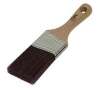 Coral 31723 Aspire 2 inch Paint Brush Professional Firm Angled Cut with Flat Stubby Short Profile for Fast Accurate Cutting-in Ultra-Smooth Finish with Trade Emulsion or Gloss FSC Wood Handle