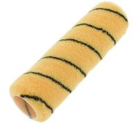 Coral 41453 Max Coat Paint Roller Cover Walls Ceilings Medium Pile Woven Sleeve Fabric Emulsion Trade Tiger Stripe 9 inch 1.75" Dia