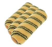 Coral 41463 Max Coat Paint Roller Cover Walls Ceilings Long Pile Woven Sleeve Fabric Emulsion Trade Tiger Stripe 9 inch 1.75" Dia (Pack of 3)