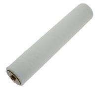 Coral 41865 Aspire 12 inch 1.75" Dia Paint Roller Cover Professional 5MM Short Pile Sleeve Premium Microfibre for Smooth Surfaces with Trade Emulsion or Gloss Pure White