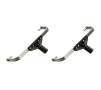 Coral 42701 Endurance Paint Roller Frame with a Fixed Double Arm Design for Extension Poles, Black, 12 inch (Pack of 2)