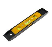 Coral 57300 Essentials Torpedo Spirit Level with Vertical Horizontal and 45 Degree Vials and Magnetic Base 9 inch