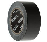 Coral 71370 Endurance Duct Tape Black High Strength Handy Mini roll Pocket Gaffer Cloth Tape 1 inch 10M roll