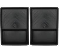 Coral 73302 Essentials Plastic Paint Roller Tray for Covers up to 9 inch (Pack of 2)