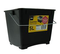 Coral 73320 Essentials Plastic Paint Scuttle Container with Metal Handle for Paints and Paste 5 Litre