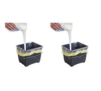 Coral 73334 Paintwiz Paint Scuttle Liners with Coreflex 5 Litre 8 Piece Pack Fast Easy Cleanup (Pack of 2)