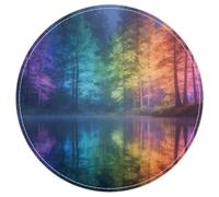 Coral Bone Shore Plush Accent Rug with Non-Slip Backing for Bedroom