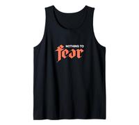 Coral Color Nothing to Fear Coral Graphic Tank Top