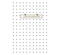 CORAL COVE HOUSE- A dot of inspiration.: This elegant polka dot journal notebook is designed for everyday writing, planning, and reflection. Sized at ... a short inspiring thought at the bottom.