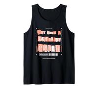 Coral Cut from a Different Cloth Coral Color Graphic Tank Top