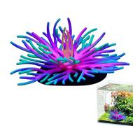 Coral Decorations for Fish Tank | Silicone Fish Tank Soft Coral Ornaments - Aquarium Artificial Landscaping Plant for Freshwater Saltwater