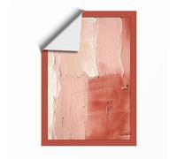 Coral Divisions Abstract Unframed Wall Art Print A3 (42×29.7cm), Wall Decor for Living Room, Bedroom, Office & Home, Art Gift