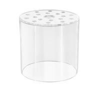 Coral Feeding Breeding Protection Cover,Transparent Acrylic Coral Feeder Cover Avoid Coral Food Floating Around for Aquarium Fish Tank(80mm,100mm,120mm)