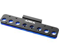 ARKA myREEF®-FRAG Rack | 8 holes | Coral holder for every marine aquarium | For glass thickness up to 12 mm | Hole diameter approx. 15 mm | Silicone fuses