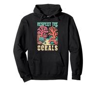 Coral Fragging Respect The Corals Pullover Hoodie