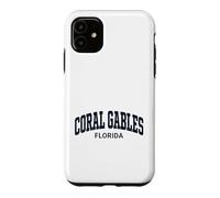 Coral Gables Florida Retro Design Case for iPhone 11