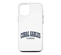 Coral Gables Florida Retro Design Case for iPhone 12/12 Pro