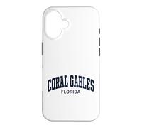 Coral Gables Florida Retro Design Case for iPhone 16