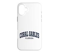 Coral Gables Florida Retro Design Case for iPhone 16 Plus