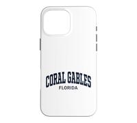 Coral Gables Florida Retro Design Case for iPhone 16 Pro Max