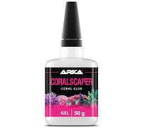 Coral glue reef tank - ARKA Coralscaper 50 g Gel - ultra strong for frag mounting & coral bonding - no-drip & instant hold - reef-safe adhesive for SPS, LPS, soft coral & rockwork