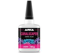 Coral glue reef tank - ARKA Coralscaper Liquid 50 g - fast-flowing coral adhesive for frags & structures - safe for SPS, LPS, soft corals - transparent underwater glue - reef aquascaping