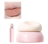 Coral Jelly Pocket Lip Jam,Jelly Lip Gloss,Tinted Moisturizing L/ip Balm,Long Lasting L/ip Makeup for Women,Hydrating Glossy Je/lly Li/p Color,Nourishing Lipgloss,Glossy Li/p Balm,Lipgloss 03