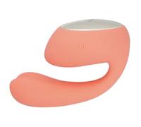 coral LELO Ida Wave Coral App Controlled Dual Stimulation Vibrator
