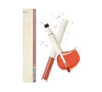 Coral Liquid Blush Pen, Dual-Ended Ch olour With Dot Applicator, 1-Pack | Warm Orange Shade, Soft Wand For Blending, Cream-Coloured Barrel And 2 Caps, For Daily Makeup And Sun-Kissed Face Looks