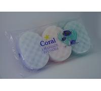 Coral Massage Sponge 3PK (128477)