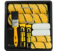 Coral 10411 Max Coat Paint Roller and Brush Set for Emulsion and Gloss 10 piece Pack Set