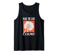 Coral No Bad Days Coral Color Graphic Tank Top