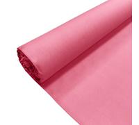 Coral Plain Polycotton Fabric Dress Craft Poly Cotton Material | Fat Quarter (50cm x 55cm) | Soft Poly Cotton for Sewing, Dressmaking, Crafts, Bunting & Lining