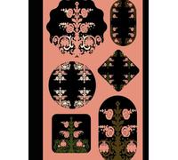 Coral Princess Chandelier Sketchbook Journal Life Organizer