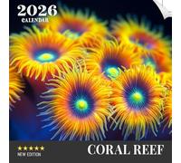 Coral Reef Calendar 2026: A year exploring vivid underwater worlds