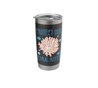 Coral Reef Protector Environmentalist Sea Biologist Activist Stainless Steel Insulated Tumbler